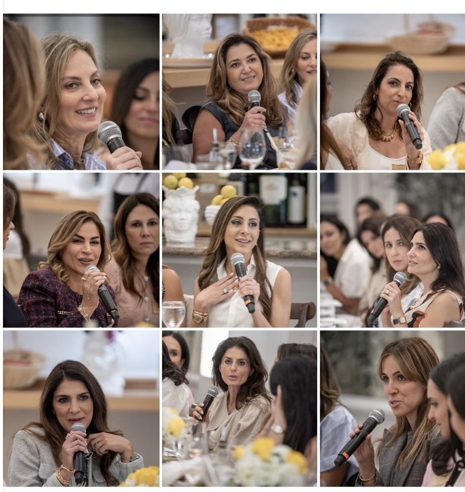 Members speaking at a parenting and teen support gathering in Los Angeles
